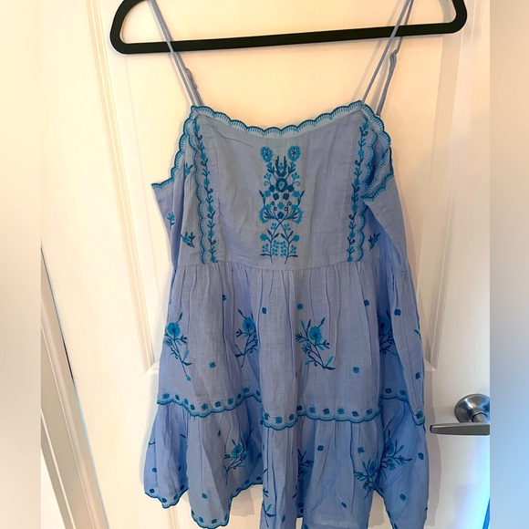 Urban Outfitters Dresses & Skirts - Urban Outfitters blue cotton summer sundress - Size small